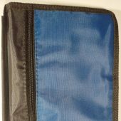 Чехол-сумка с ручкой на молнии для Библии из гидронейлона 15*22,2 синий