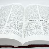 Библия с неканоническими книгами 073 DC (красная, зеленая)