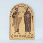 Икона с молитвой (7*10,5 см., береста)