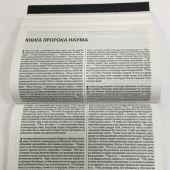 Библия каноническая (бордо, формат Flipbook, ред. 1998 г.с паралл. местами внизу стр., 80*120)
