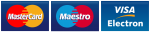 MasterCard, Visa Electron, Maestro