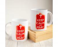 Кружка сувенирная «Keep calm and pray»