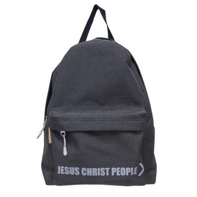 Рюкзак «Jesus Christ people», черный катионик