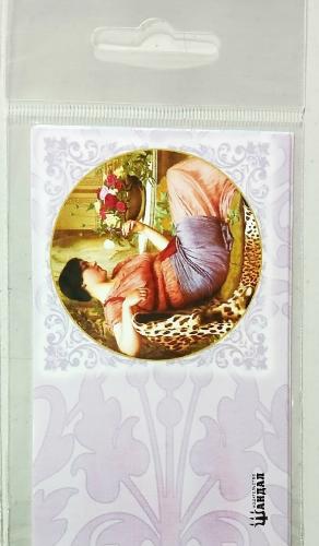 Набор мини-открыток 6Х12 см №02 Девы в ассортименте