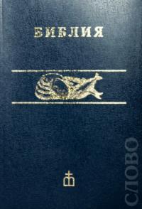 Библия каноническая 041 (2003 г. синяя, мягкий переплет)