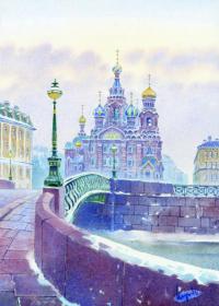 Постер «Виды Санкт-Петербурга» (Медный Всадник) (20*30 см)
