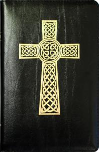 Библия каноническая 048 код 35.1 (кельтский крест, искусственная кожа, черный, 130*195 мм)