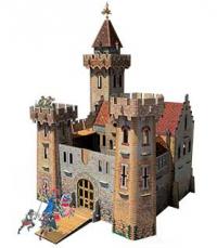 Игровой набор из картона Рыцарский замок