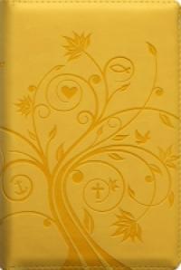 Библия каноническая 048 zti код 4.2 (дерево,термо винил, лимон. цв., золот. обрез)