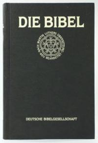 Библия на немецком языке (Die Bibel. зеленая, перевод Luhter)