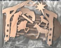 Настольный деревянный 3Д сувенир Рождественский Вертеп