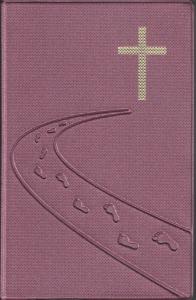 Библия каноническая 055 (иск. кожа, фиолетовый под ткань, дорога ко Кресту) C3 7115