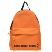 Рюкзак «Jesus Christ people», оранжевый