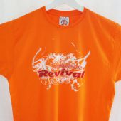 Футболка оранжевая «Поколение Revival», размер M, 100 % хлопок (Западно-Уральская миссия)