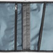 Чехол-сумка с ручкой на молнии для Библии из гидронейлона, мокрый асфальт, 25*18 см