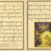 «Радость моя, Христос воскресе!». Духовная песнь для хора a capella и голоса с фортепьяно