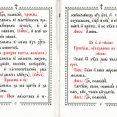 Молебен. Панихида (Помянник). На церковнославянском яз. Кожаный переплёт ручной работы. Карм. ф.