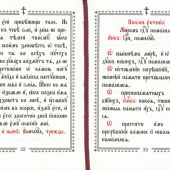 Молебен. Панихида (Помянник). На церковнославянском яз. Кожаный переплёт ручной работы. Карм. ф.