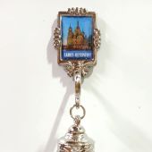 Колокольчик на холодильник серебро «Спас-на-Крови» ВЕ1-10011