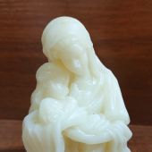 Интерьерная статуэтка «Мария с младенцем Иисусом» под слоновую кость в коробке (От Иваныча)
