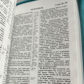 Библия каноническая 048z (голубь искуственная кожа,серебряный обрез,молния) 25048-26