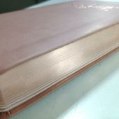 Библия каноническая 048g (персиковая эко кожа,золотой обрез) 25048-41