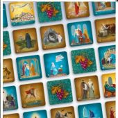 Настольная игра «Мемо. Правослаыные праздники. Дорожная версия» (Феособор)