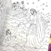 Библейские истории в раскрасках. Новый Завет (2025)