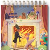 Блокнот А6 «Пламя сердца» софт-тач (Ваката) 973