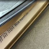 Библия каноническая 076z (серый графит Голубь, молния) 25076-46