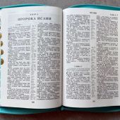Библия каноническая 076zti (цветная печать Сакура, молния, указатели) 25076-49
