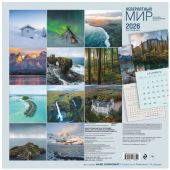 Календарь настенный перекидной на 2026 год «Невероятный мир» (Эксмо)