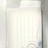 Набор мини-открыток (визиток) 9Х5 см Бабочки и цветы