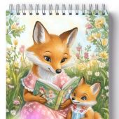 Блокнот 10Х14 см «Мои лучшие друзья», лисички, глянец (Ваката) 1018