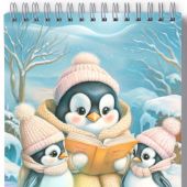 Блокнот 10Х14 см «Мои лучшие друзья», пингвины, глянец (Ваката) 1020