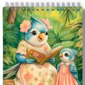 Блокнот 10Х14 см «Мои лучшие друзья», попугайчики, глянец (Ваката) 985