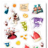 Наклейки А5 «Сны Алисы» (Ваката) 1000