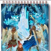 Блокнот 10Х14 см «Любовь побеждает страх» (Снежная королева) (Ваката) 1034