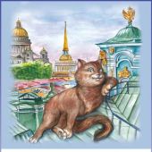 Календарь на спирали на 2026 год «Кото Питер» (КР21-26037)