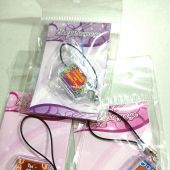 Подвеска пластиковая для мобильного телефона с цитатой 18*25 мм. (Сокровищница)