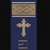 Библия с неканоническими книгами. Русский Синодальный перевод (Эксмо, 2025, синяя)