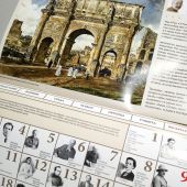 Календарь перекидной литературный на 2026 год «Писатели России»