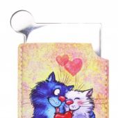 Зеркало прямоугольное. Сталь. Экокожа. Санкт-Петербург (В асортименте)