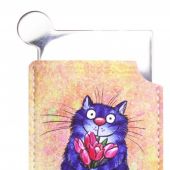 Зеркало прямоугольное. Сталь. Экокожа. Санкт-Петербург (В асортименте)