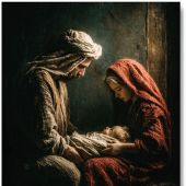 Открытка С Рождеством Христовым «Сын Божий» 10*15 (Ваката)