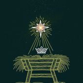 Открытка цветная А6 «Чудный, Советник, Бог крепкий, Отец вечности, Князь мира» (Ученик)