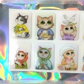 Стикерпак Коты (Андрианова)