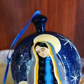 Шар деревянный «Рождество» (Федорова)