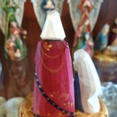 Композиция Рождество деревянная. Три фигурки на круглом основании. Резка, раскраска (Москва, Вадим)