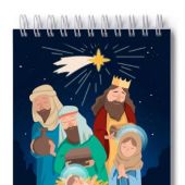 Блокнот А6 «Слава в вышних Богу»